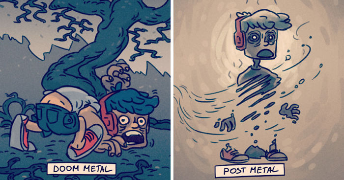 My 16 Comicstrips About Modern Life Of A Musichead