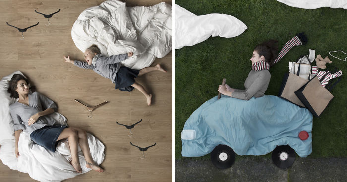 Scene From The Ceiling: I Create Fun Settings Using Everyday ItemsScene From The Ceiling: I Create Fun Settings Using Everyday Items