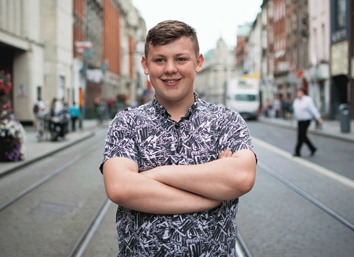 16-Year-Old Jamie Harrington Saw A Man Sitting On The Edge Of A Bridge And Stopped To Ask, "Are You Ok," That One Little Question Saved Lives. Months Later, The Man Called And Said His Wife Was Pregnant With A Baby Boy: They Named Him 'Jamie'