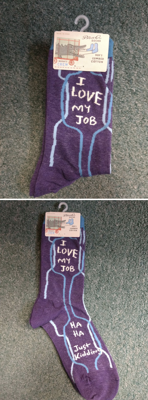 My Boss Just Got Me These Socks For Christmas