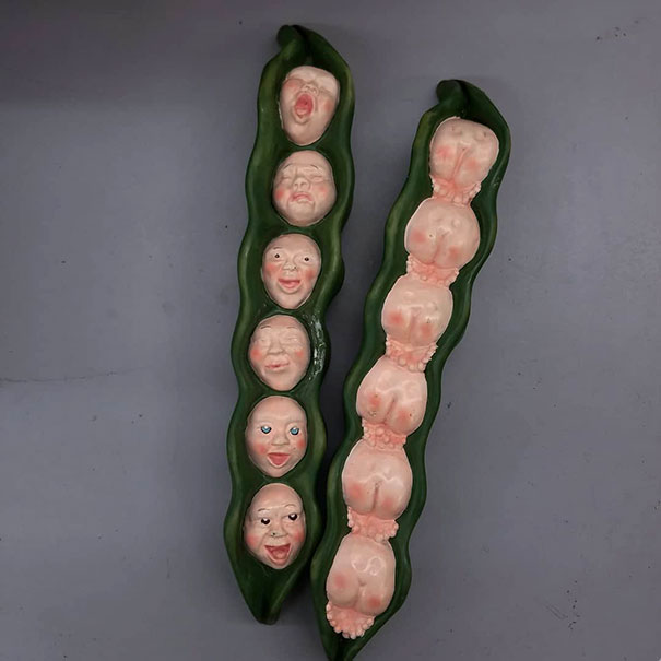 Just A Bean-Pod Filled With Babies
