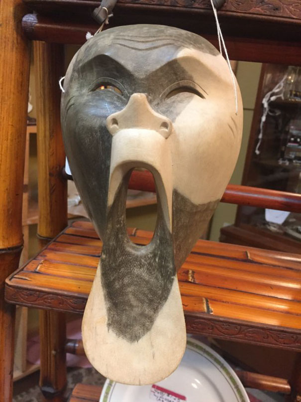 When She Finally Touches It - Thrift Store Find