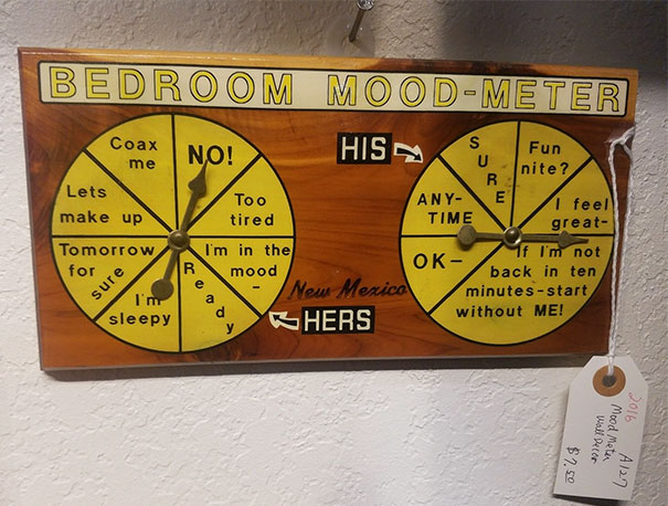 A Bedroom Meter In The Antique Mall. I Wanted It