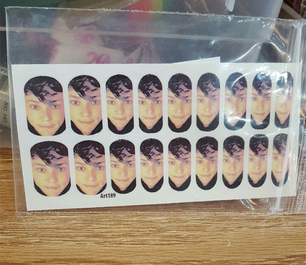 Does Anybody Know Who This Boy Is And Have An Explanation For Why I’d Want Nail Stickers Of Him