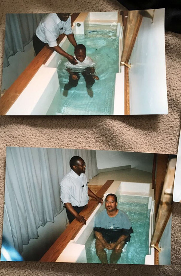 Found A Random Family’s Baptism Photos At Goodwill And Felt Obligated To Take Them Home With Me, So I Did