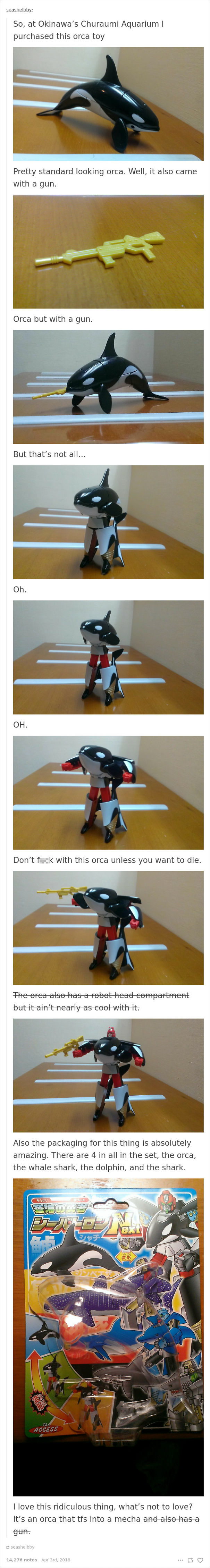 I Love This Ridiculous Thing, What’s Not To Love?