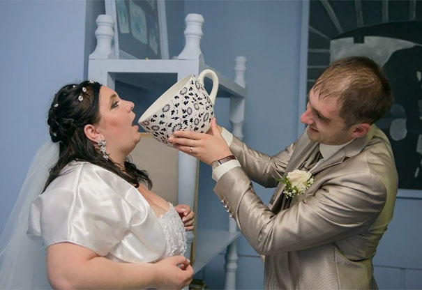 Taking Good Care Of His New Wife