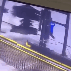 Let Me Stand Near This Spinning Brush With A Long Hose