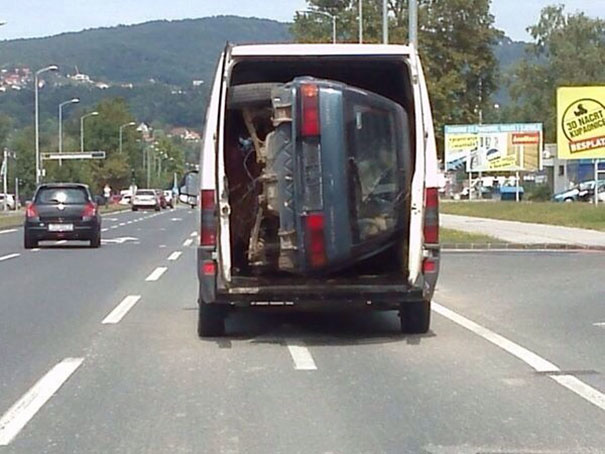 If It Fits... I Park A Car In A Van