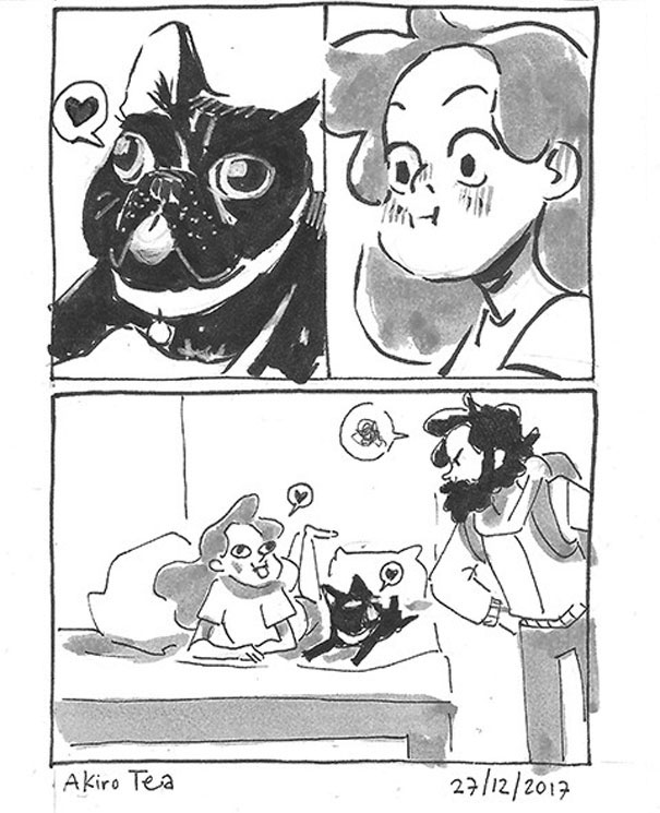 9 Adorable "Awkward Moments" Every Couple With A Dog Will Relate To 9 Adorable "Awkward Moments" Every Couple With A Dog Will Relate To