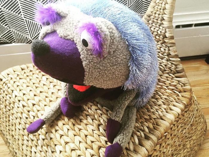 My Attempt At A "Muppet" Style Puppet For The Kids I Work With