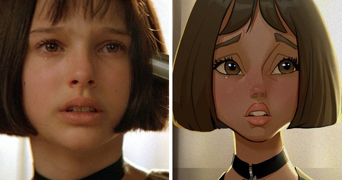 This Artist Turns Movie Characters Into Cartoons
