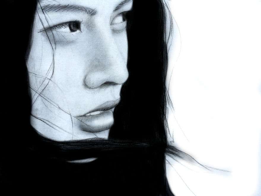 Hyper-Realistic Portraits With Just One Pencil Hyper-Realistic Portraits With Just One Pencil