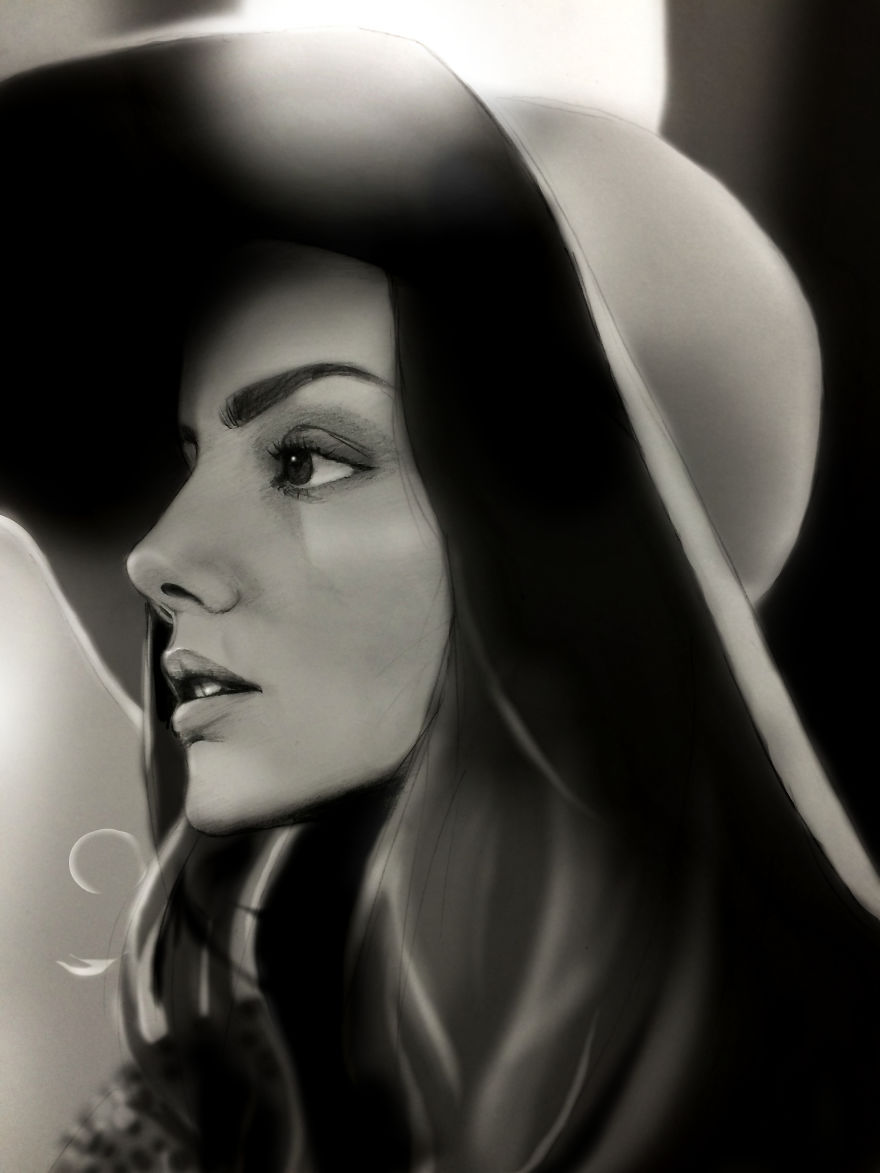 Hyper-Realistic Portraits With Just One Pencil Hyper-Realistic Portraits With Just One Pencil