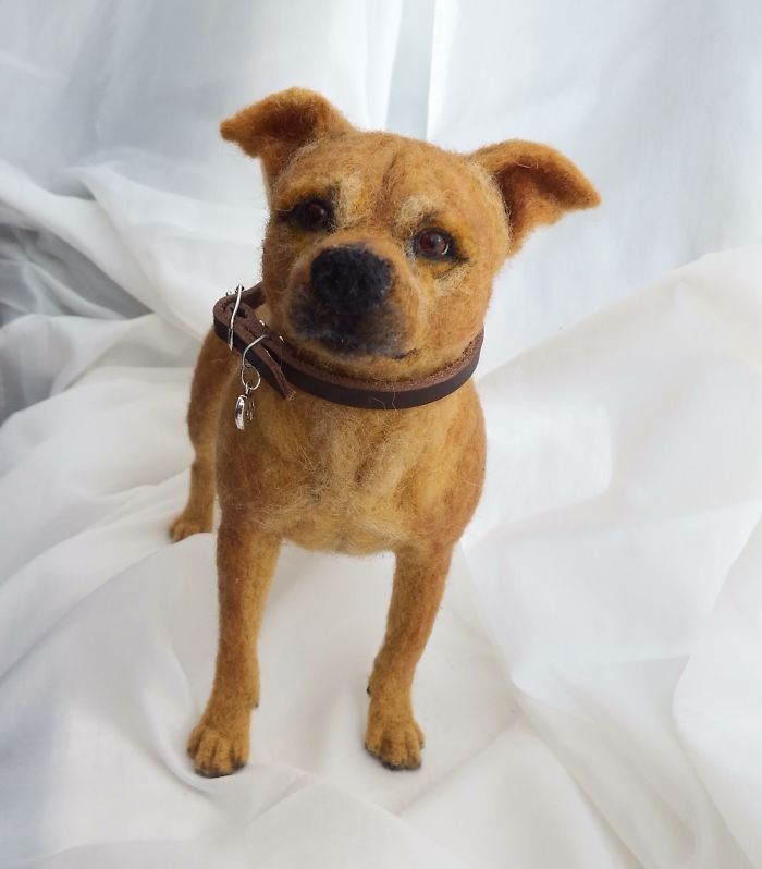 More Needle Felted Dogs From Chicktin Creations