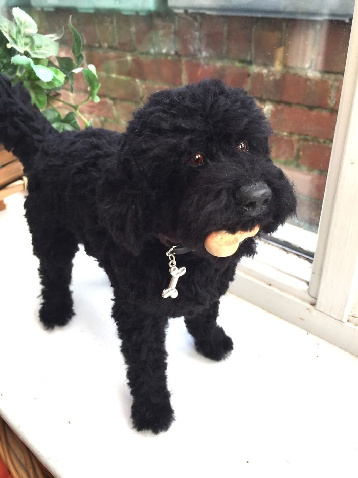 More Needle Felted Dogs From Chicktin Creations