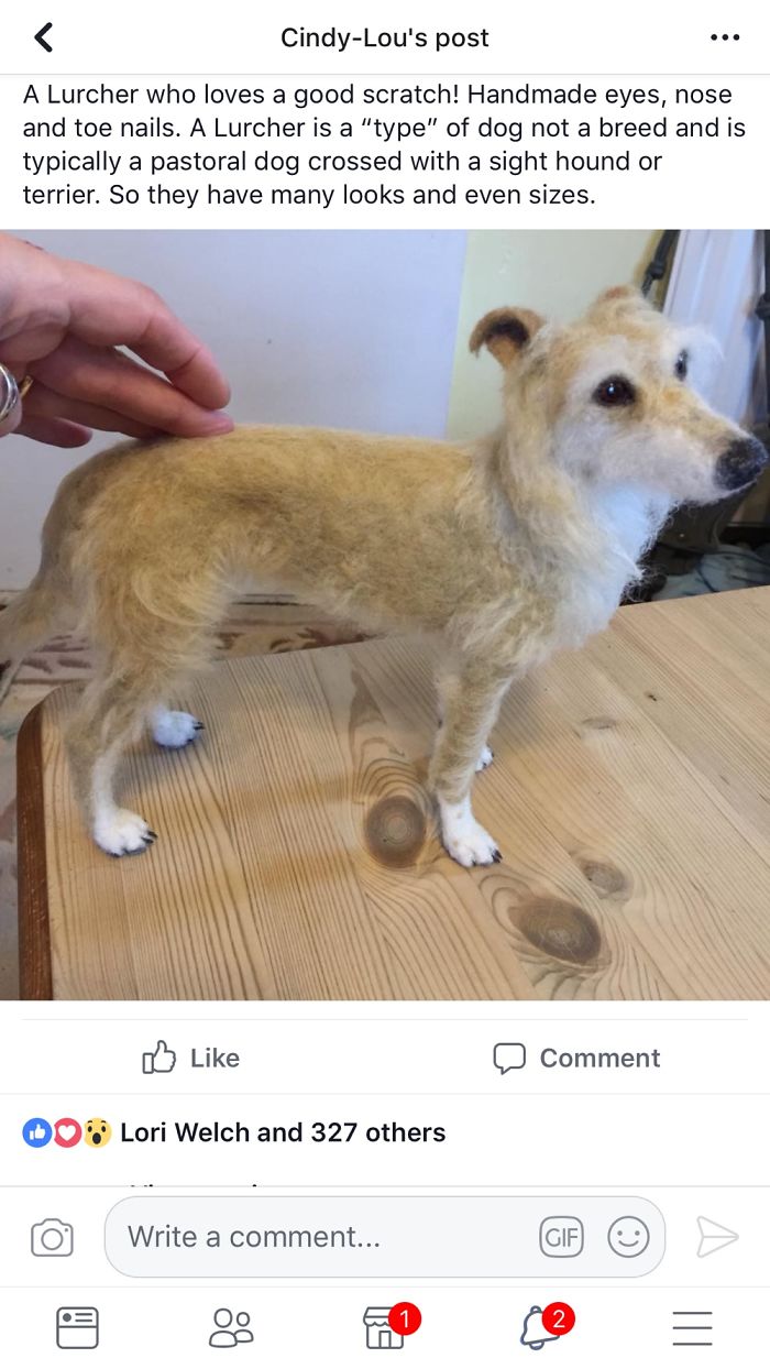 More Needle Felted Dogs From Chicktin Creations