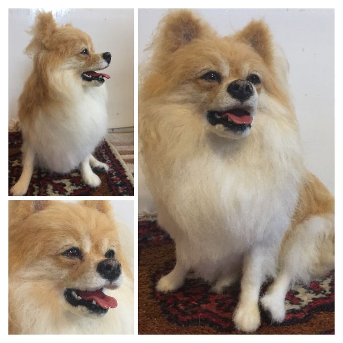 More Needle Felted Dogs From Chicktin Creations More Needle Felted Dogs From Chicktin Creations