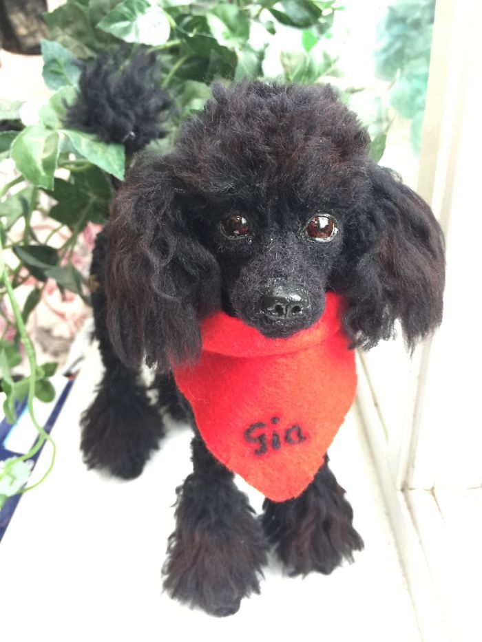 More Needle Felted Dogs From Chicktin Creations