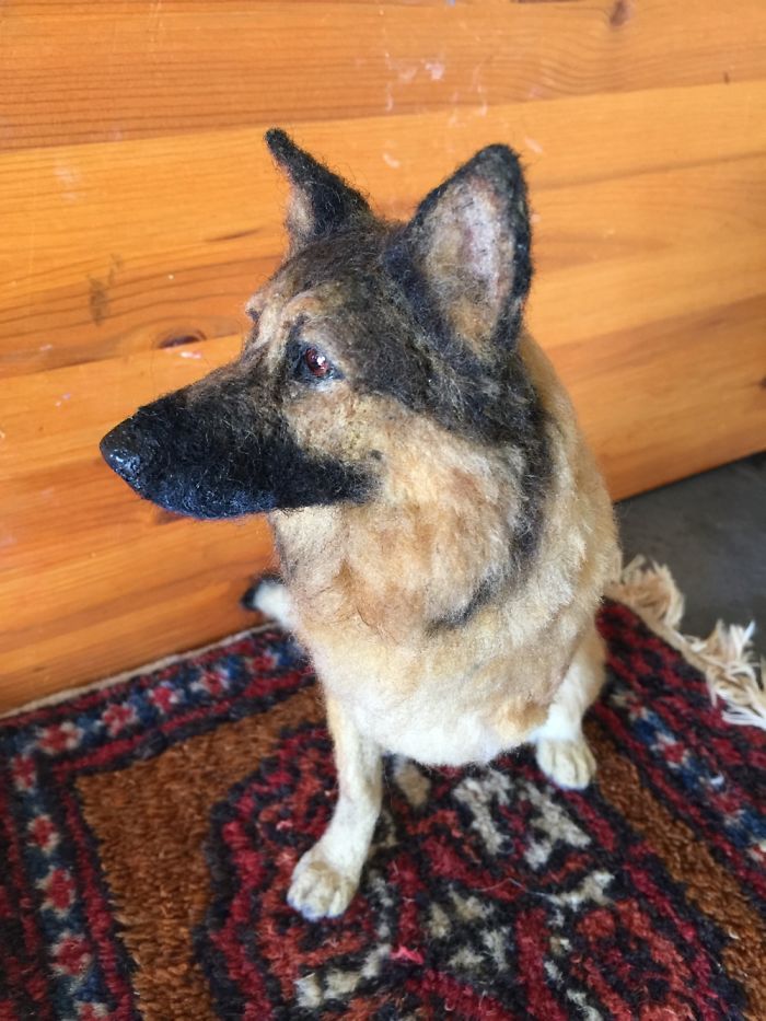 More Needle Felted Dogs From Chicktin Creations