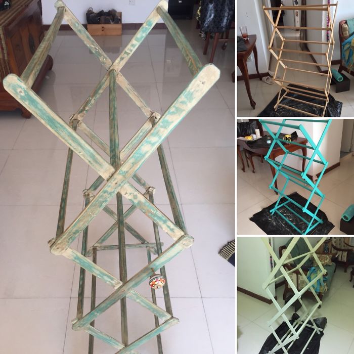 My First Attempt At Furniture 'Distressing'... Really Pleased With The Outcome!