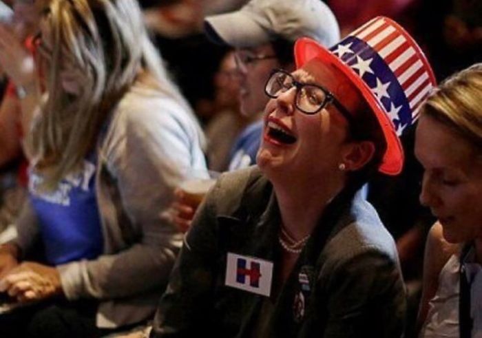 Hilarious Liberal Meltdown During The 2016 Election