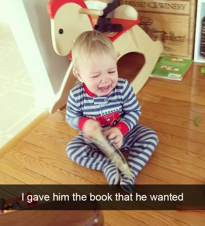 I Gave Him The Book That He Wanted