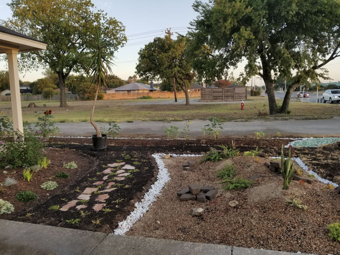 Man Grows A Garden To Keep Promise For His Late Wife, Gets Heartwarming Help From A "Plant Fairy"