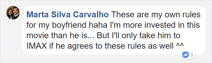 This Guy Set 6 Ground Rules Before Taking His Girlfriend To The Movies, And 300,000+ People Shared And Liked It This Guy Set 6 Ground Rules Before Taking His Girlfriend To The Movies, And 300,000+ People Shared And Liked It