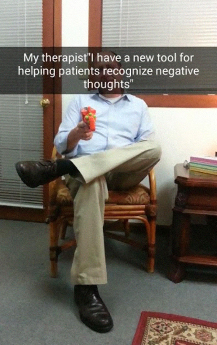 Depressed Girl Shocked At The Way Her Therapist Treated Her Gets Even More Surprised When It Works Depressed Girl Shocked At The Way Her Therapist Treated Her Gets Even More Surprised When It Works