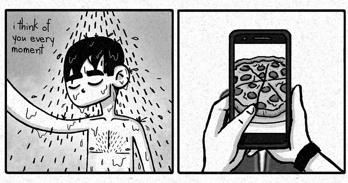 45 Dark And Amusing Comics That I Made About My Life To Express Myself