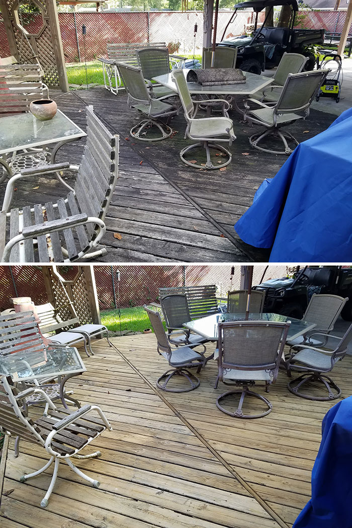 I Recently Decided To Surprise My Parents By Cleaning Around The House While They Were Out Of Town. These Are The Results