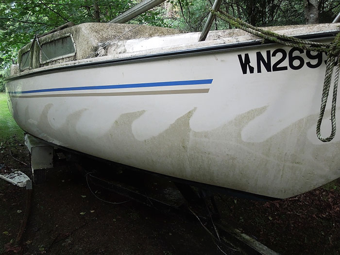 Got A Little Carried Away Washing Our Sailboat