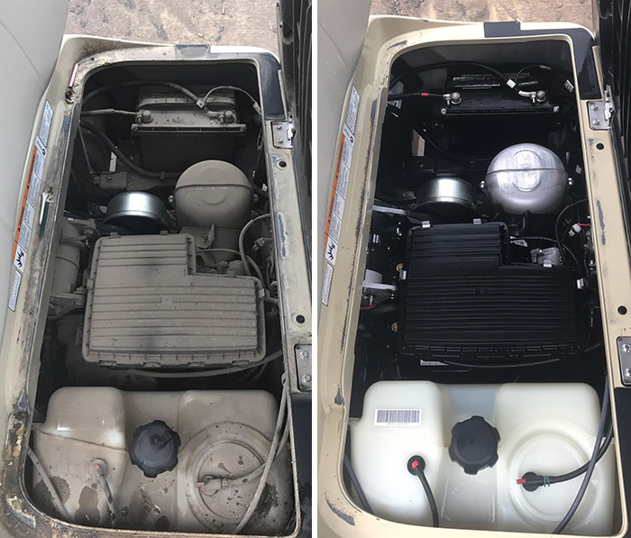 Power Washing Golf Carts At Work Today, Thought You Might Enjoy