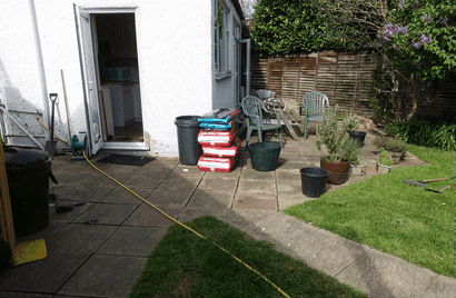 3 Hour Timelapse Patio Clean