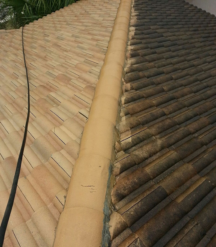 Another Tile Roof I Washed Recently