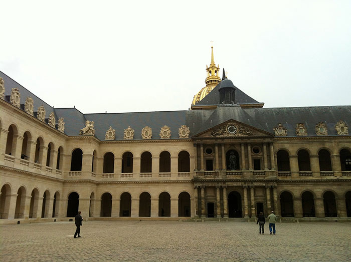 At Napoleon's Tomb In Paris