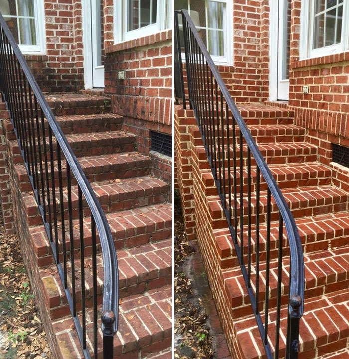 Perfection Of My Back Porch Steps