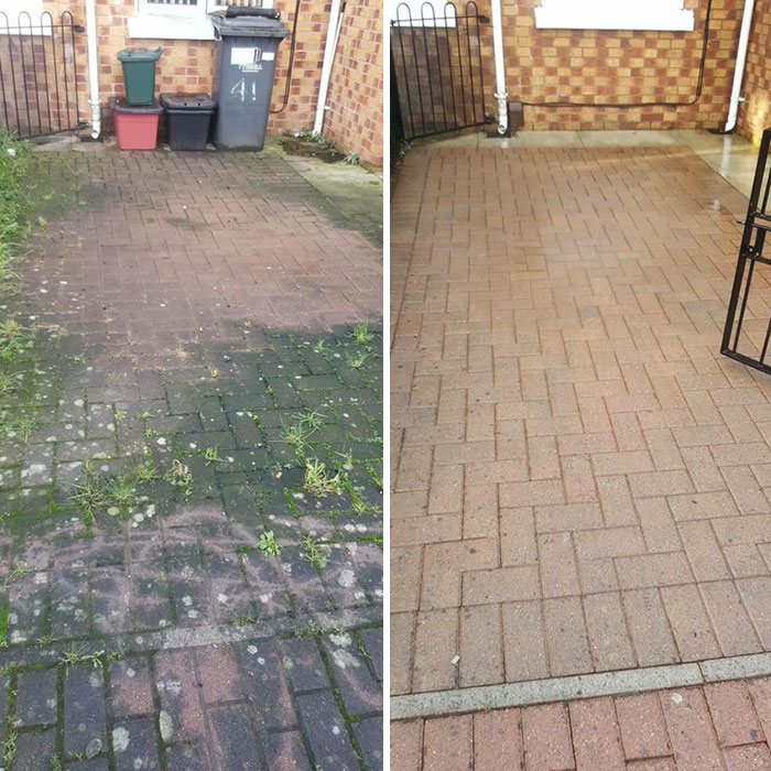 First Time Washing The Back Yard, Turned Out Better Than Expected