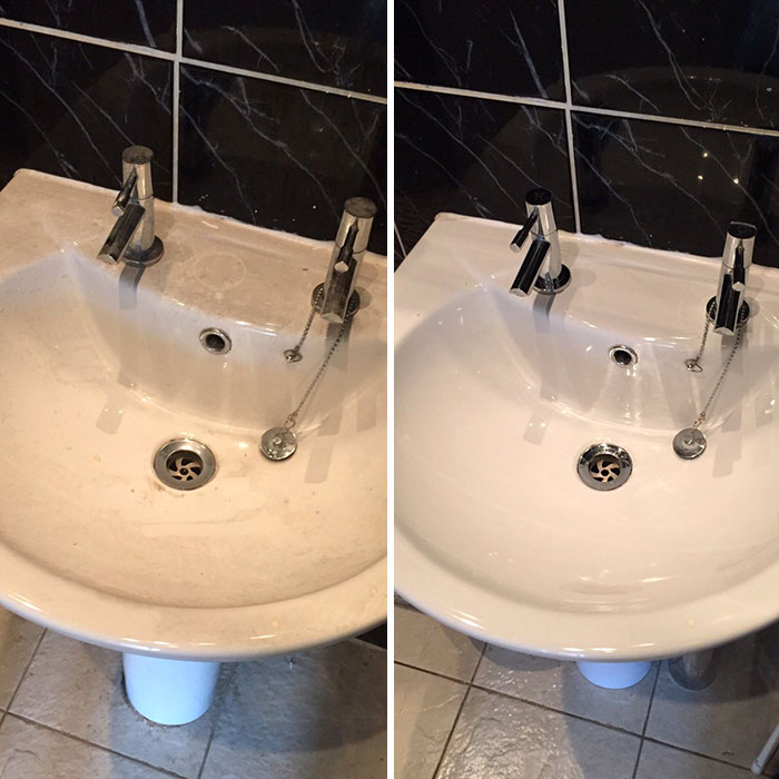 Before And After Pics From Today's Clean