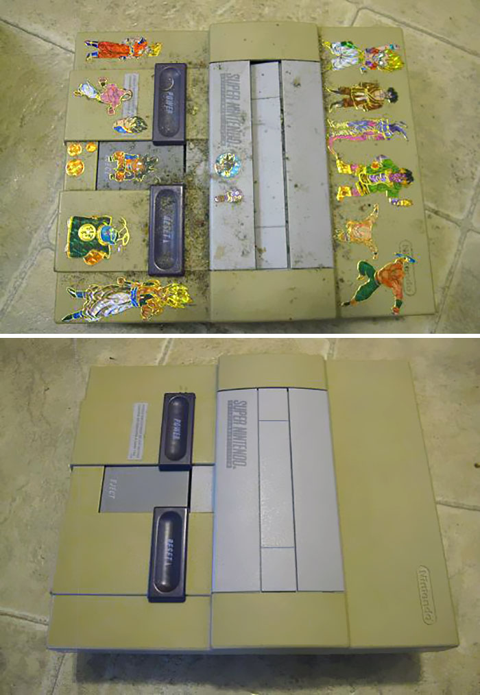 I Cleaned Up This Snes, Inside And Out. Took About 4 Hours