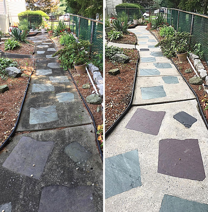 Some Concrete Cleaning