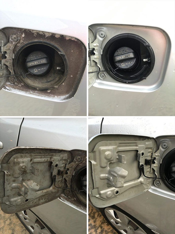 Power Washed My Car's Gas Cap