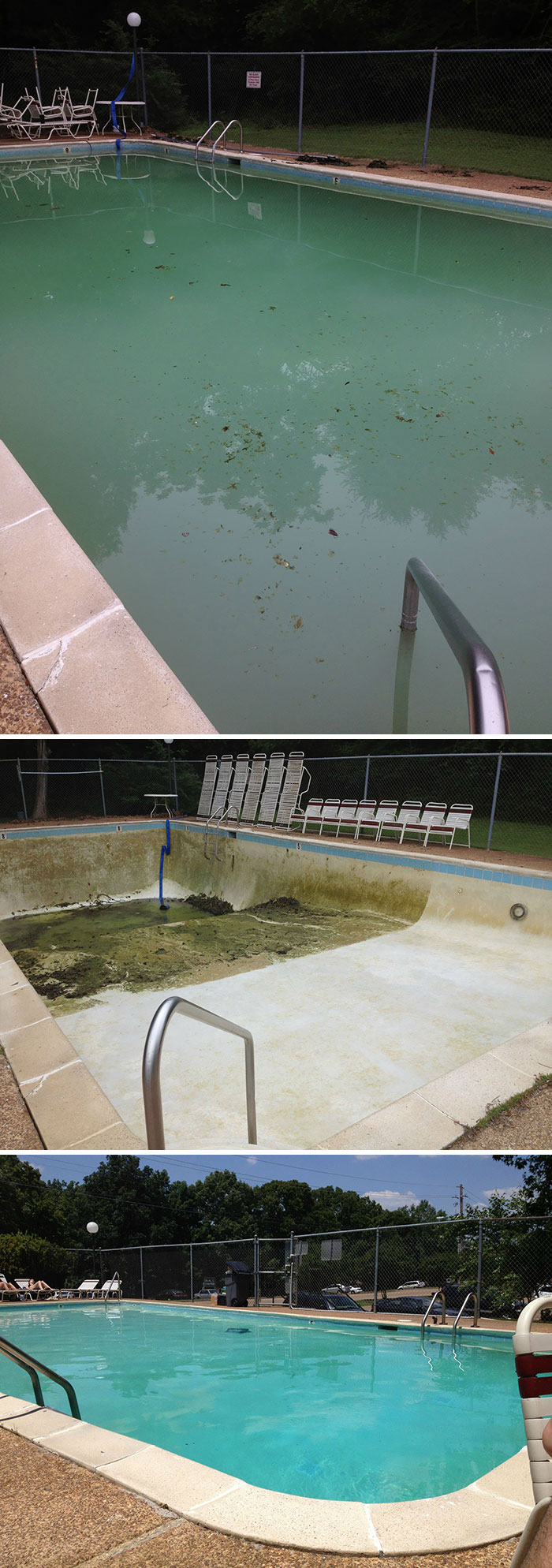 My All Time Favorite Power Wash. Grimy Swimming Pool