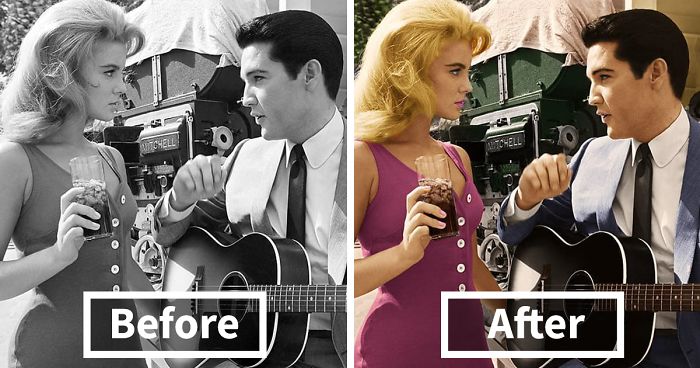 27 Old Photos Before And After I Colorized Them