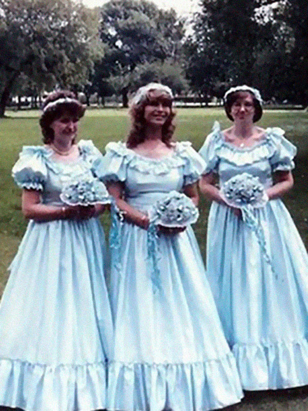 Funny-Vintage-Bridesmaids-Dresses