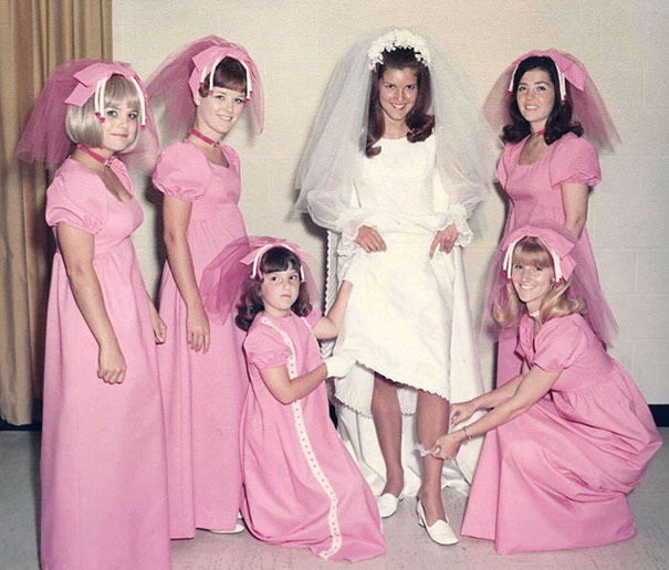 Funny-Vintage-Bridesmaids-Dresses