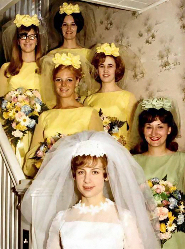 Funny-Vintage-Bridesmaids-Dresses