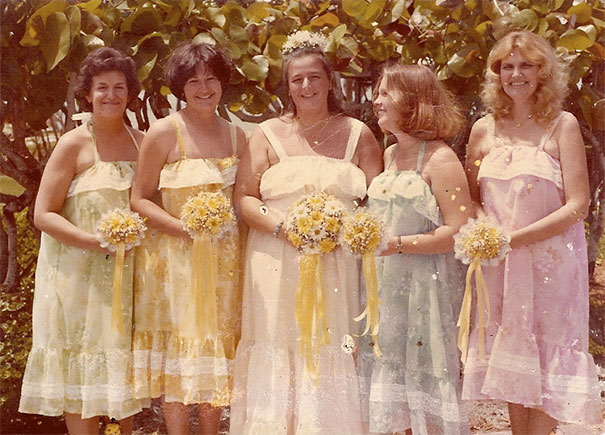 Funny-Vintage-Bridesmaids-Dresses