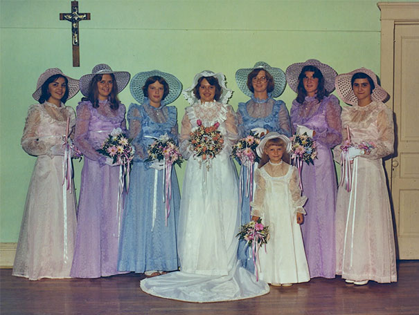 Funny-Vintage-Bridesmaids-Dresses